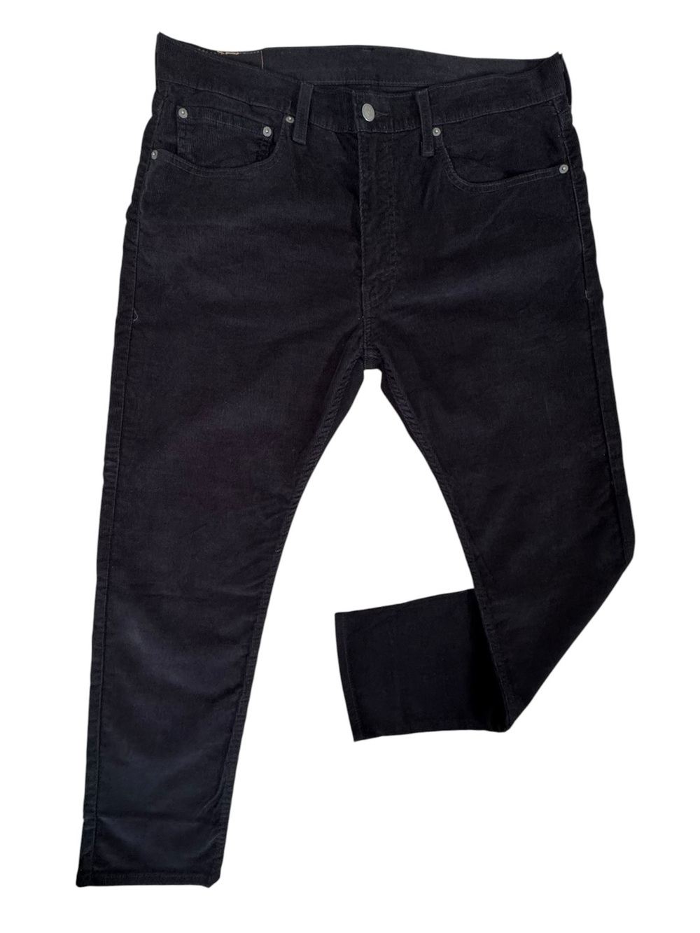 Levi’s 512 Slim Taper Black Corduroy Jeans Men’s 36x30 Water<Less Stretch